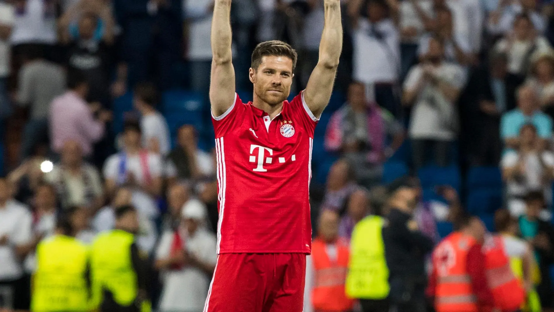 Xabi Alonso, con la camiseta del Bayern de Múnich