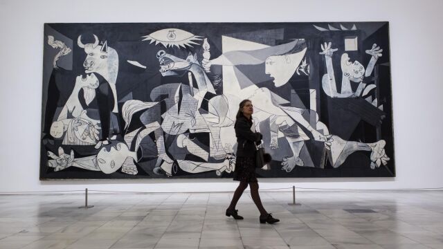 El "Guernica", de Pablo Picasso, se encuentra en el Museo Reina Sofía de Madrid desde 1992