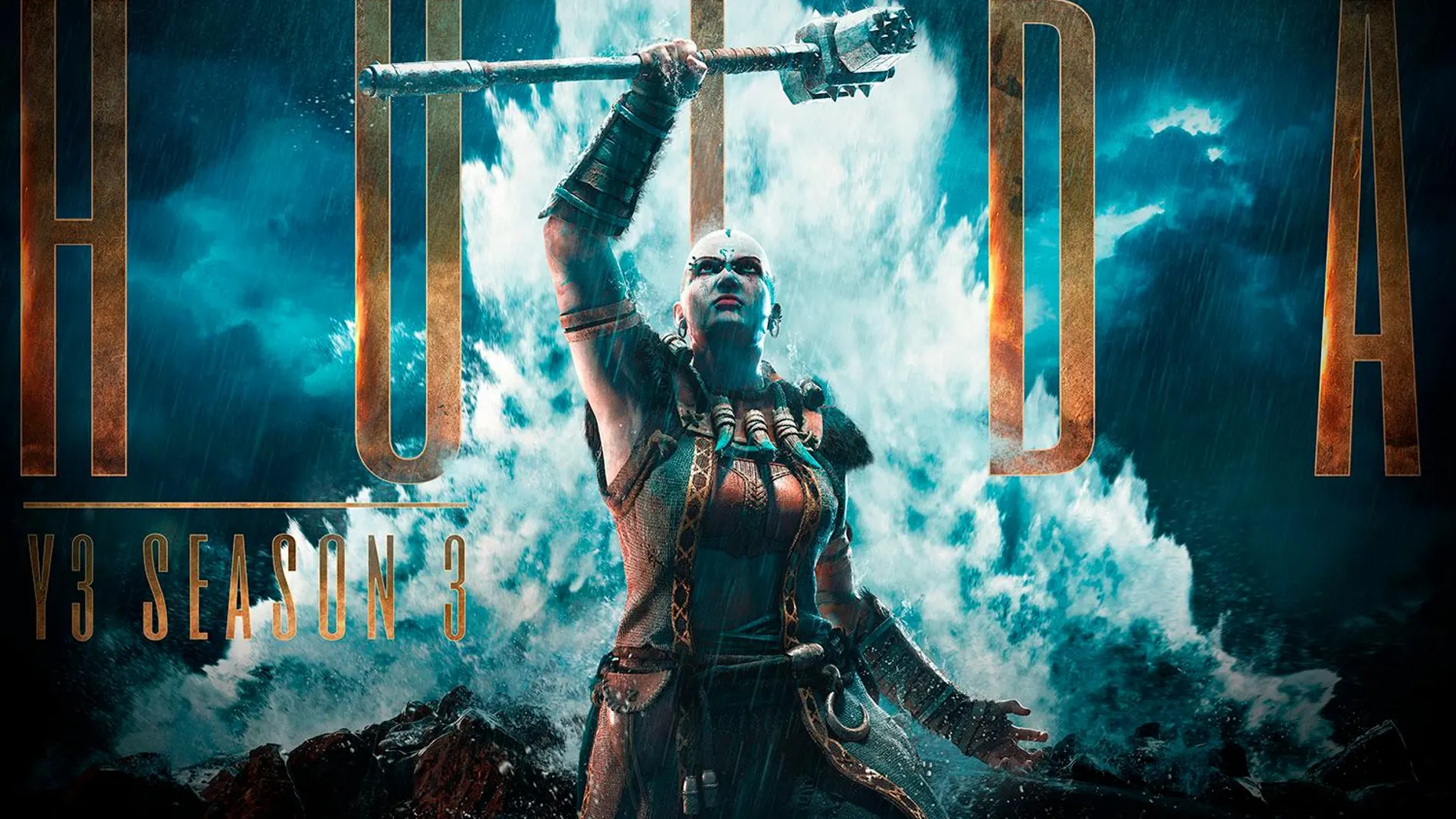 Cartel promocional del nuevo héroe de For Honor