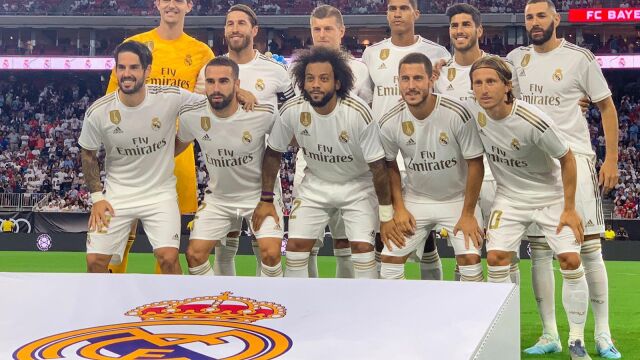 El primer once titular de Zidane en la temporada 2019/20