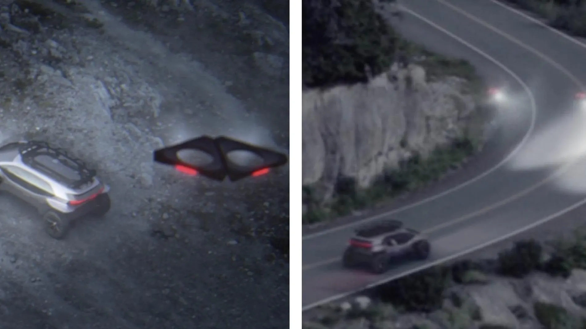 Drones para iluminar tu camino: Así son los "faros"del futuro según Audi