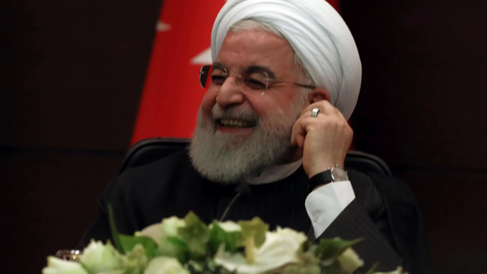 El presidente iraní, Hasan Rohani