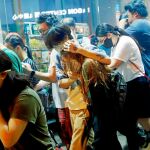 Un grupo de manifestantes fue dispersado con gases lacrimógenos en la zona de Sham Shui Po / Reuters
