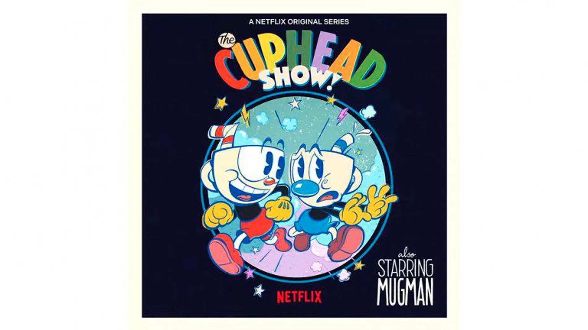 Cartel de la serie animada de Cuphead