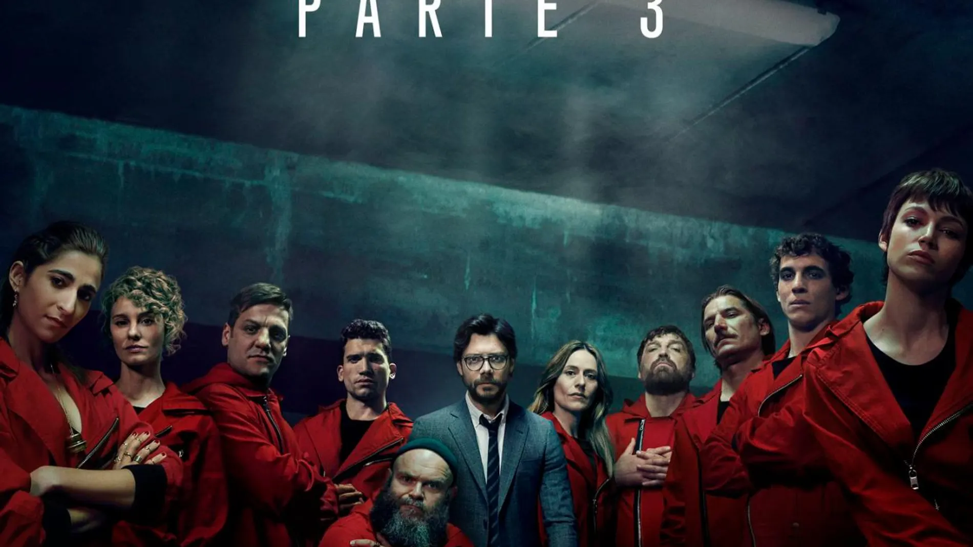 Póster oficial de “La casa de papel”