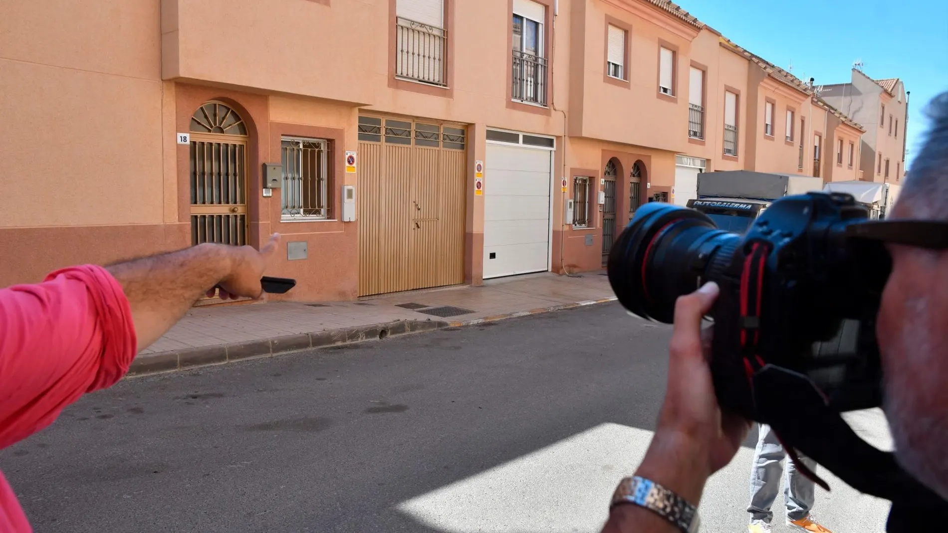 Vivienda de Las Norias de Daza, en El Ejido (Almería), donde se produjeron los hechos / Foto: Efe