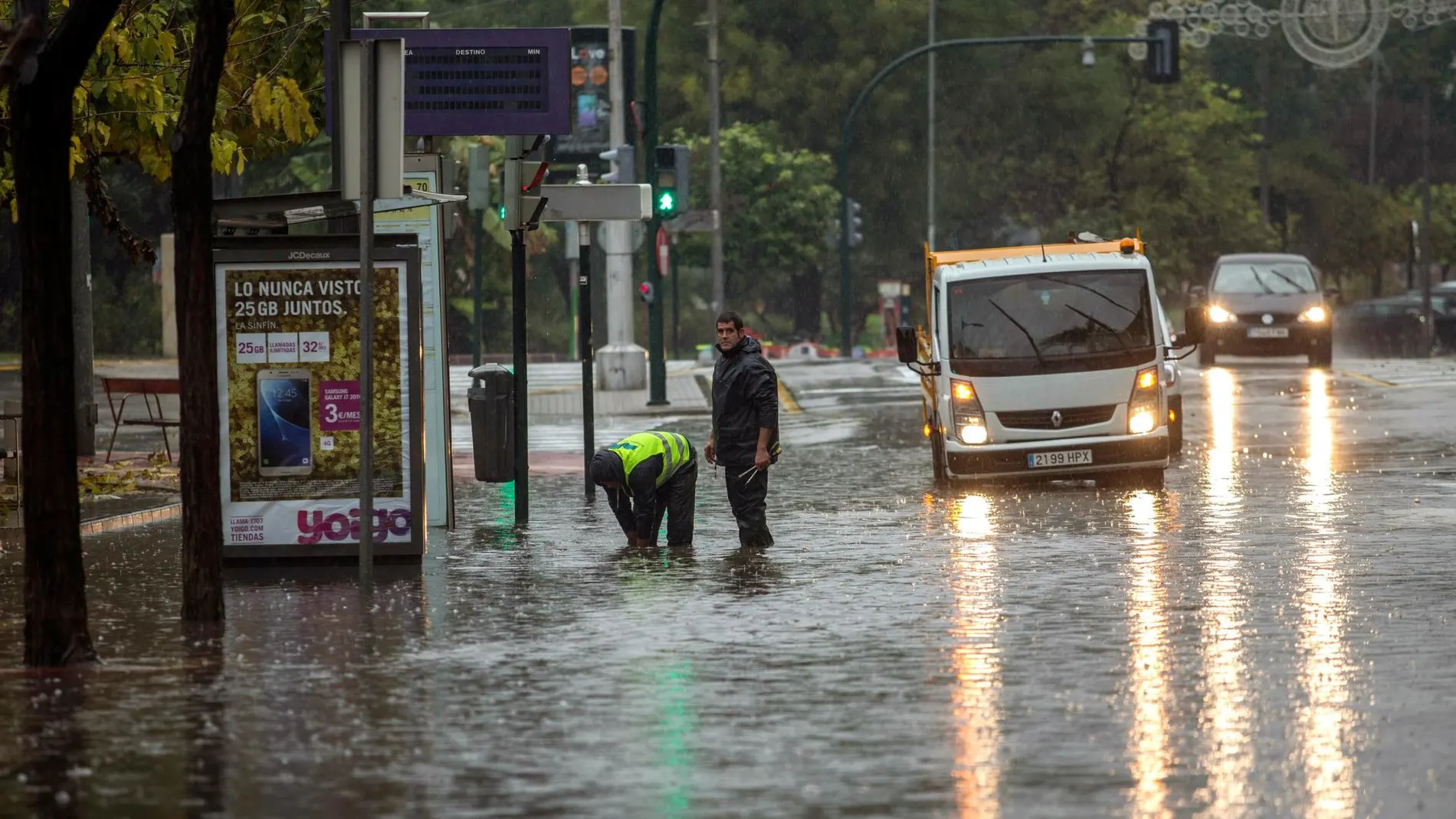 A principios de semana, otro temporal sacudió la provincia de Murcia