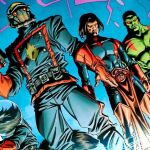 El cómic «Marvel Super-Heroes» nº 18, escrito por Arnold Drake y dibujado por Gene Colan, es el origen de «Guardianes de la galaxia»