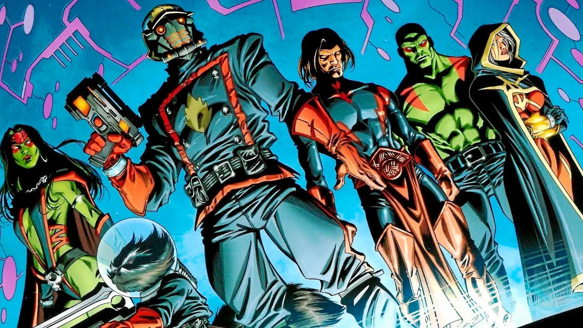 El cómic «Marvel Super-Heroes» nº 18, escrito por Arnold Drake y dibujado por Gene Colan, es el origen de «Guardianes de la galaxia»