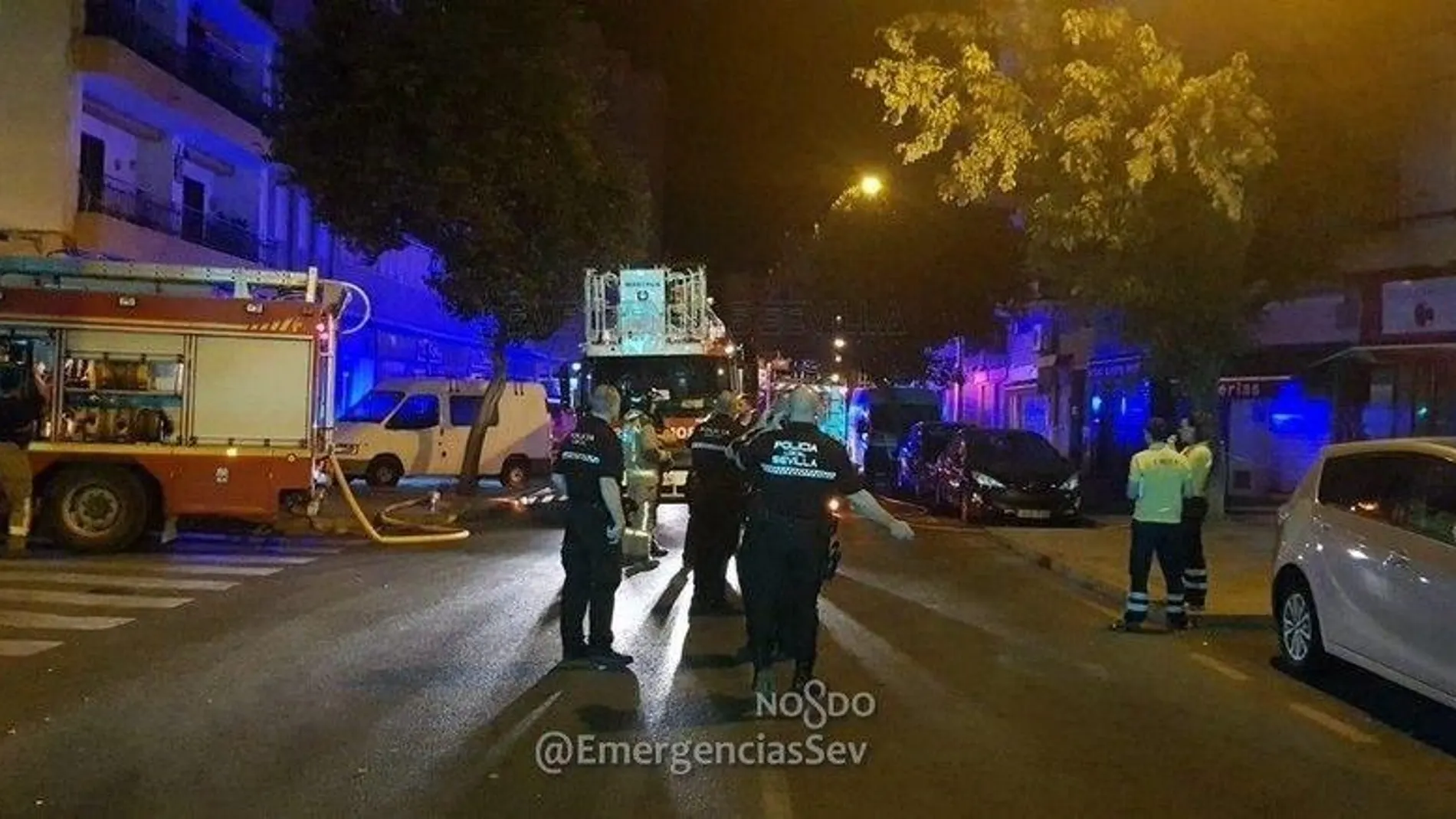 El incendio mortal ha ocurrido en un edificio del barrio sevillano de la Macarena /Foto: EP