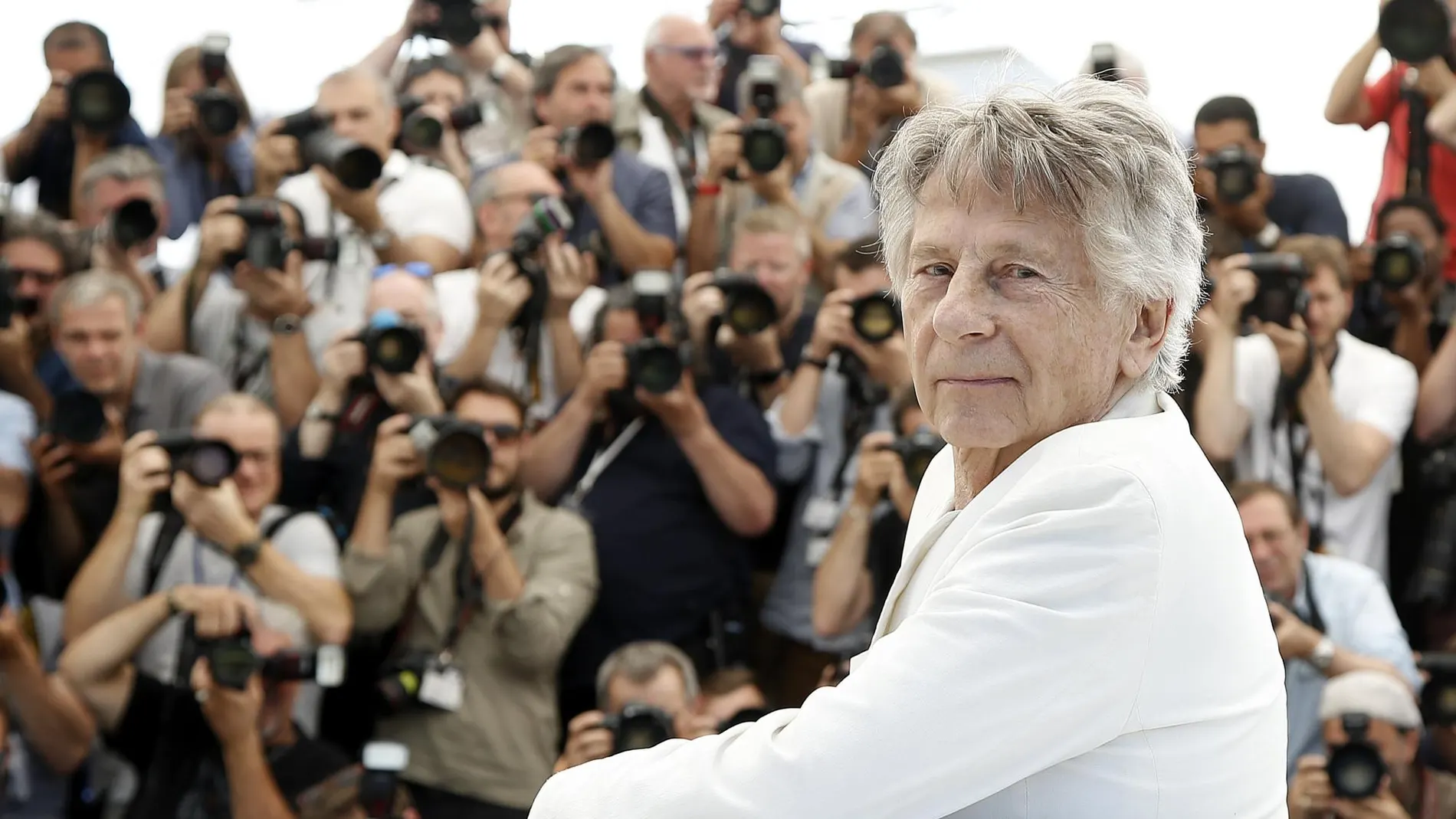 Roman Polanski, en Cannes en 2017