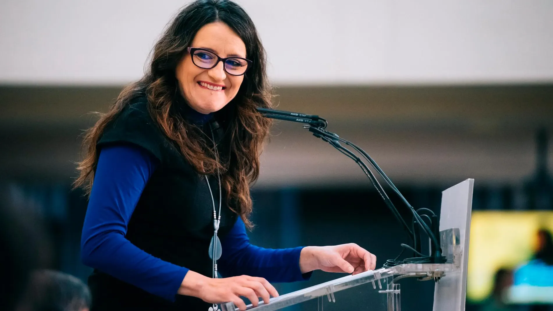 La líder de Compromís, Mónica Oltra, partidaria de una alianza de izquierdas