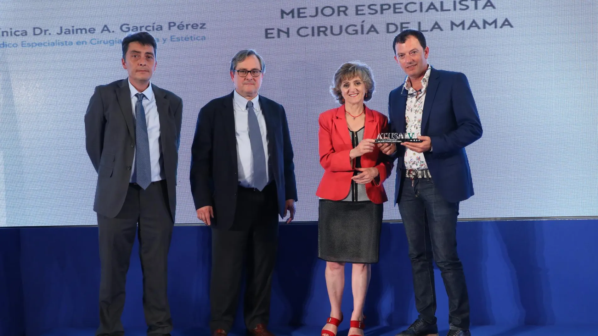 Sergio Alonso, Francisco Marhuenda, María Luisa Carcedo y Jaime Antonio García