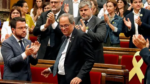Torra reitera su defensa a los CDR: “Estamos hartos de que entren en nuestras casas de madrugada”