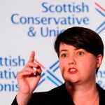 Ruth Davidson anunció hoy su renuncia en Edimburgo/Reuters