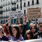 Manifestación contra la sentencia de La Manada. EUROPA PRESS