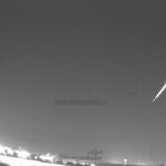 Bola de fuego provocada por un asteroide / Fotografía: Emergencias Sevilla