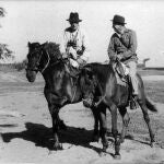 Fundadores de WWF, en Doñana / EP