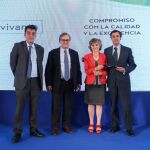 Sergio Alonso, Francisco Marhuenda, María Luisa Carcedo y Juan Olave