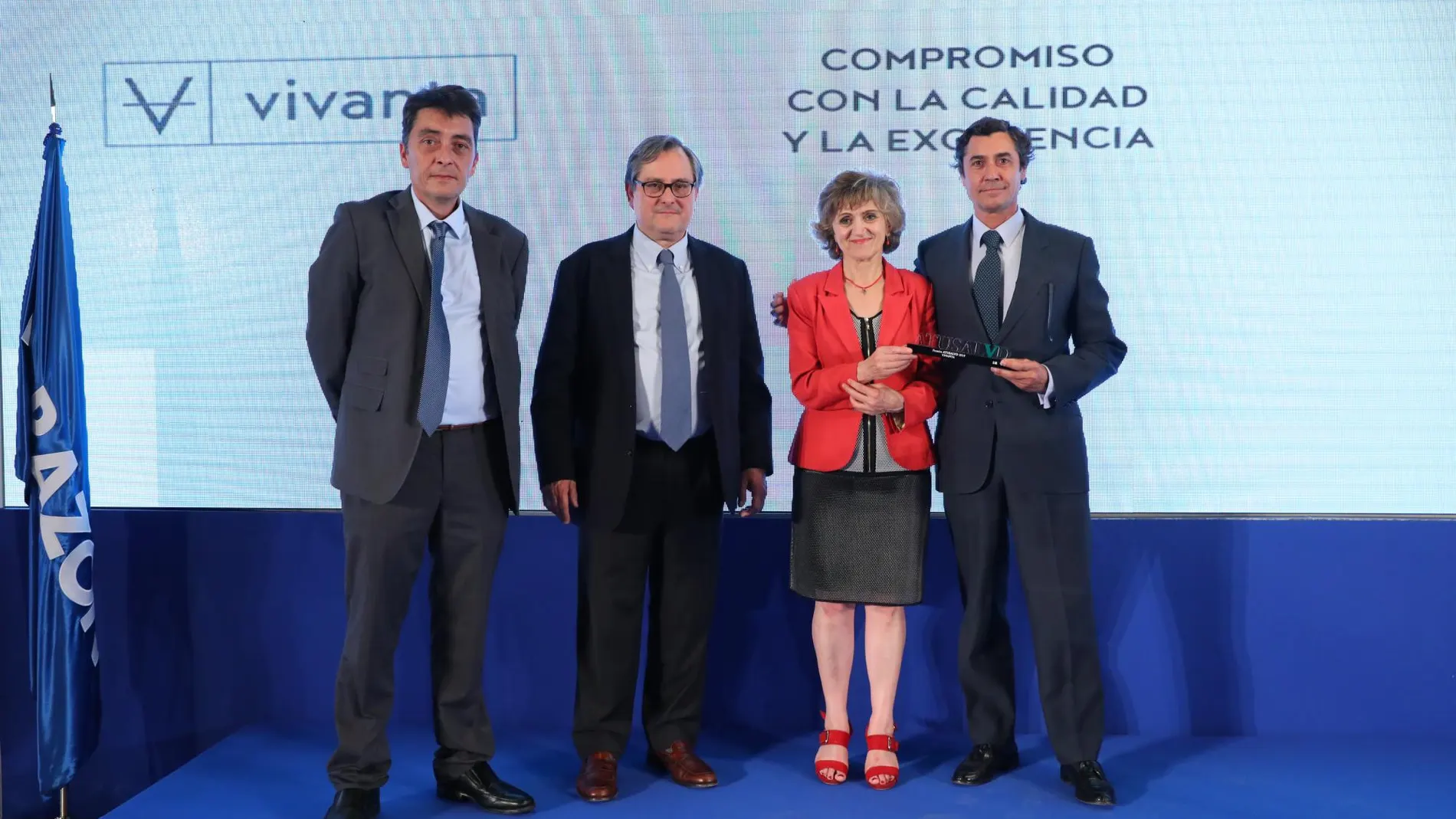 Sergio Alonso, Francisco Marhuenda, María Luisa Carcedo y Juan Olave
