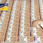 Billetes de 50 euros falsos incautados por la Policía Nacional