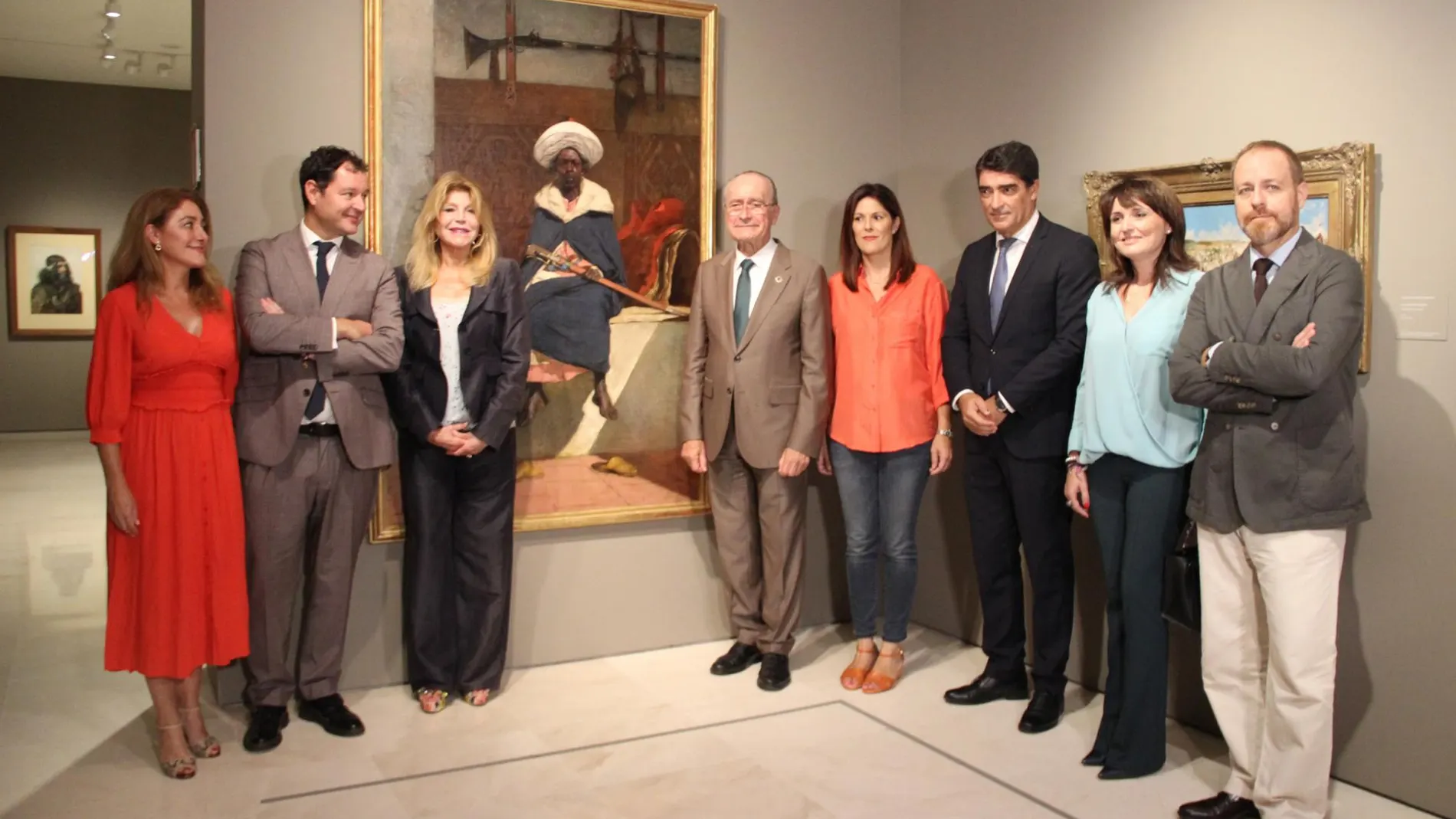 Presentación de la exposición en el Museo Thyssen de Málaga / La Razón