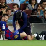  Messi se lesiona