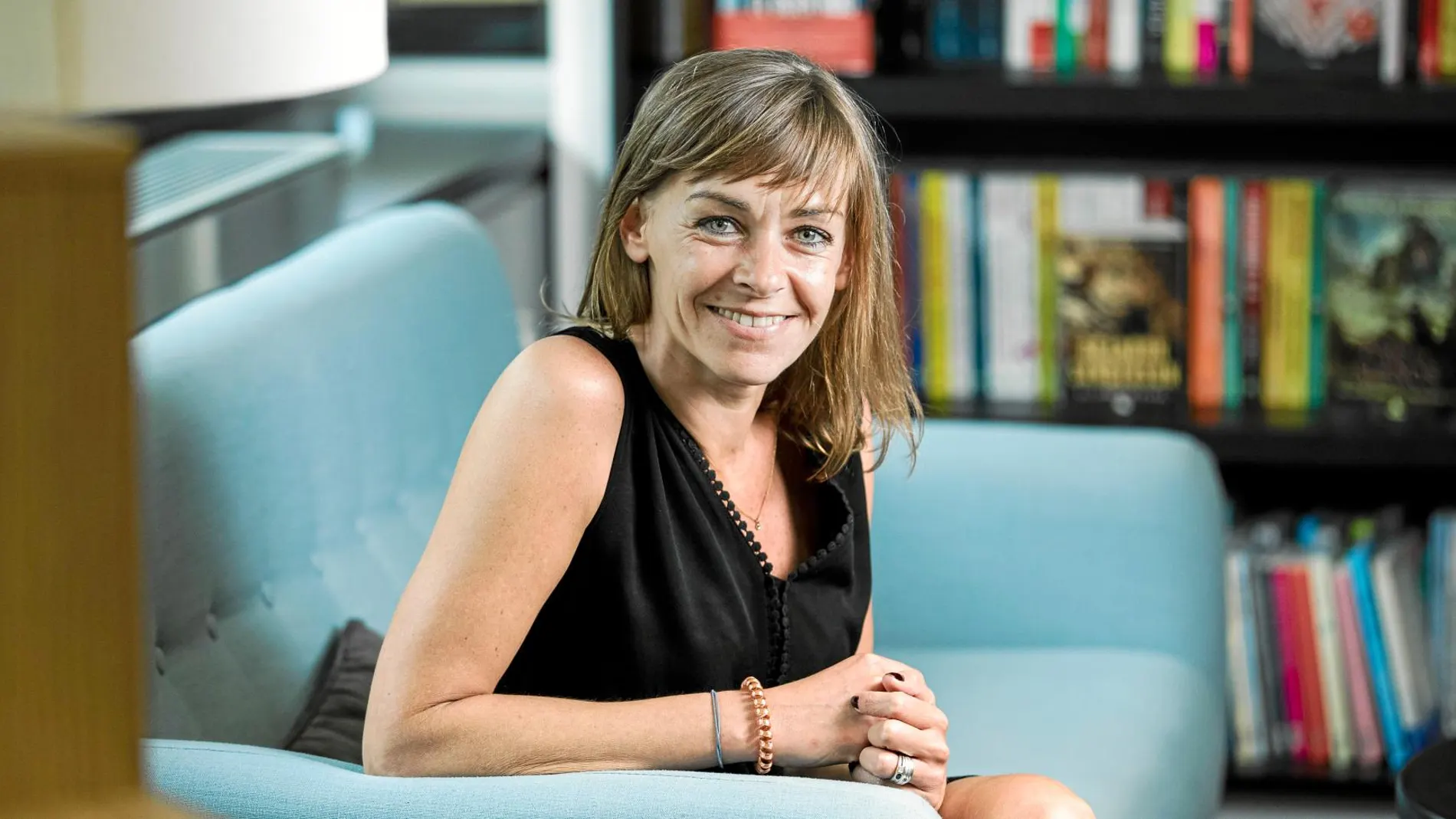 Agnès Martin-Lugand es psicóloga y ha vendido más de dos millones de copias de las siete novelas que, hasta ahora, ha publicado. Foto: Gonzalo Pérez