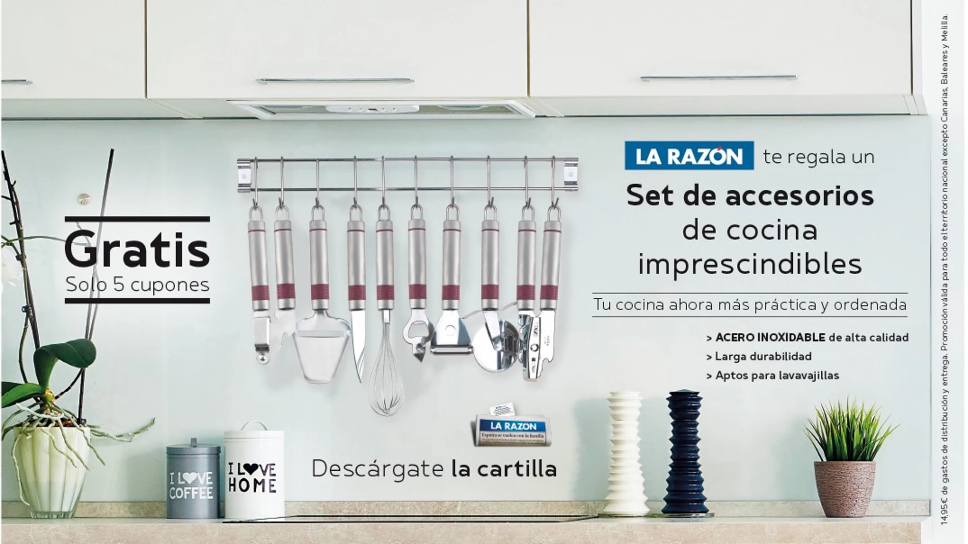 La Razón te regala un set de accesorios de cocina imprescindibles