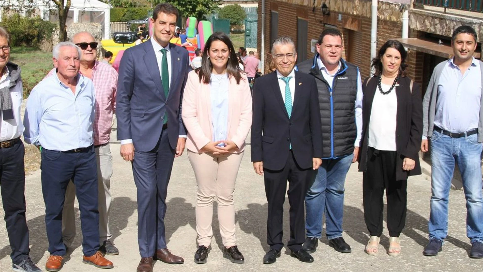 El consejero de la Presidencia, Ángel Ibáñez, participa en las Fiestas Patronales de la localidad burgalesa de Carcedo de Bureba