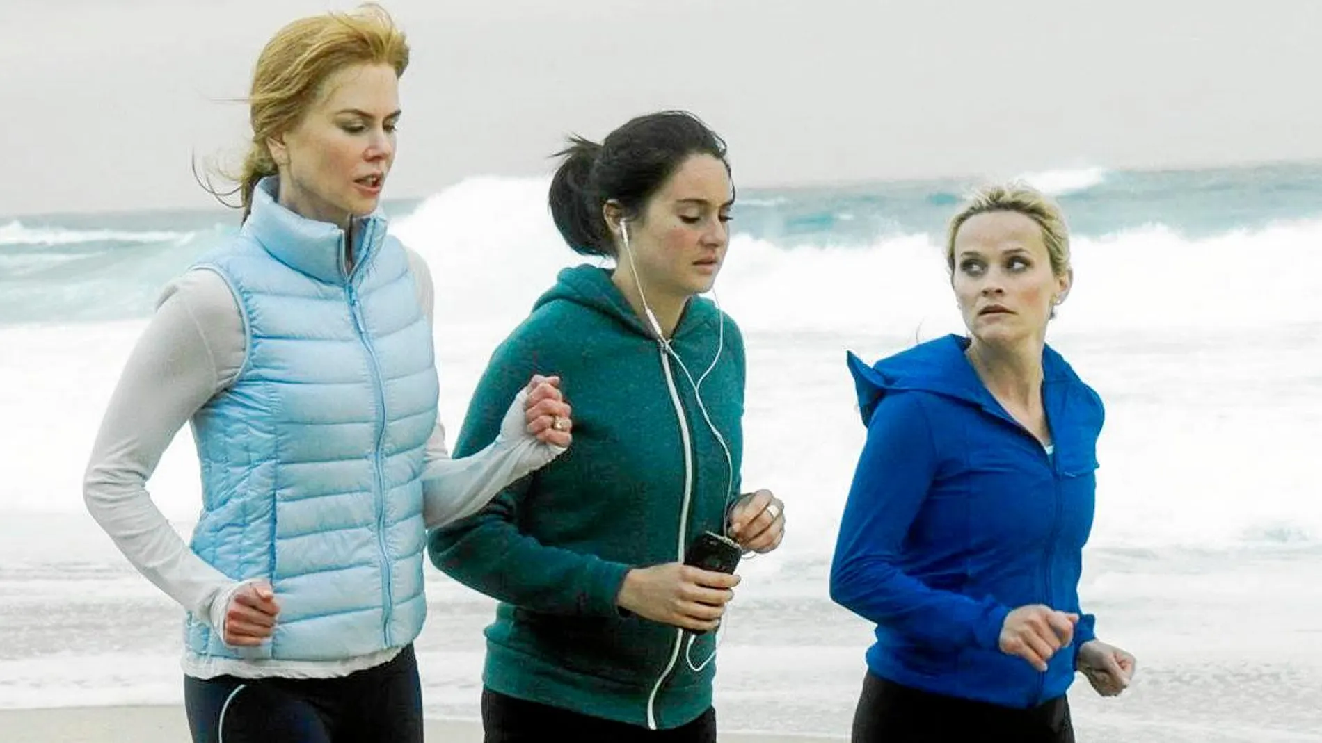 De izda. a dcha. Nicole Kidman, Shailene Woodley y Reese Witherspoon / HBO