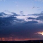 Las tormentas se producirán, según Aemet, en la mayor parte de la Región