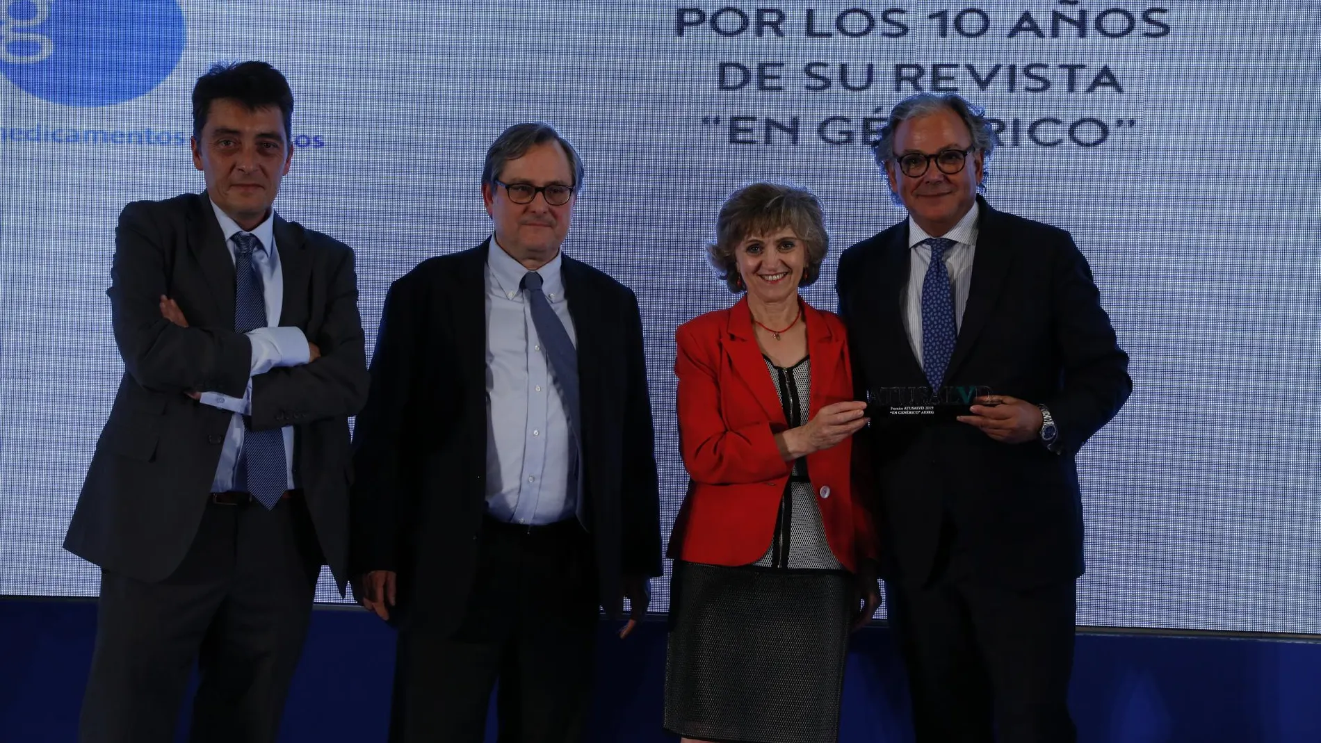 Sergio Alonso, Francisco Marhuenda, María Luisa Carcedo y Ángel Luis Rodríguez de la Cuerda
