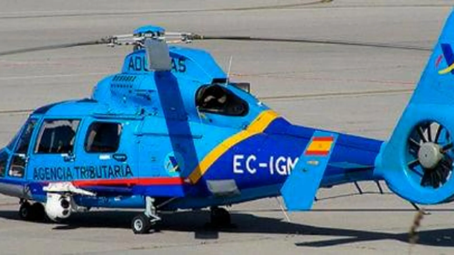 Nuevo helicóptero de la Agencia Tributaria