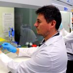Científicos de Domca y la Universidad de Granada en el laboratorio