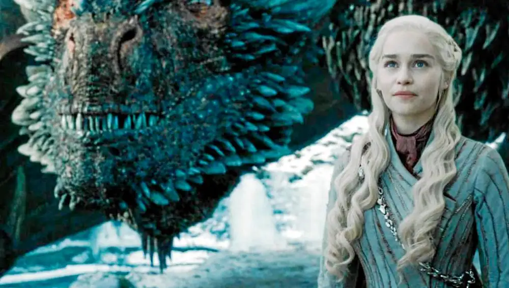 Emilia Clarke, quien interpreta a Daenerys Targaryen, en la octava temporada de «Juego de Tronos»