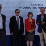 Sergio Alonso, Francisco Marhuenda, María Luisa Carcedo e Ignacio Gracia