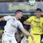 Luka Jovic, en un momento del partido