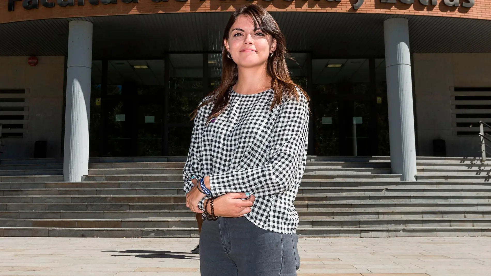 María Díez Garrido es la presidenta de «Iniciactiva», una asociación que acaba de arrancar con una quincena de jóvenes investigadores de la UVa