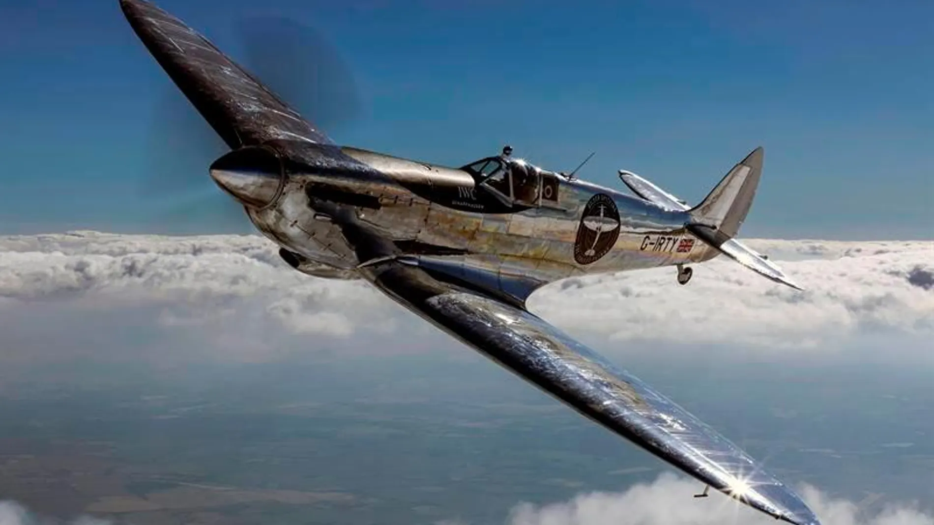 Así será la vuelta al mundo en un caza Spitfire de la Segunda Guerra Mundial