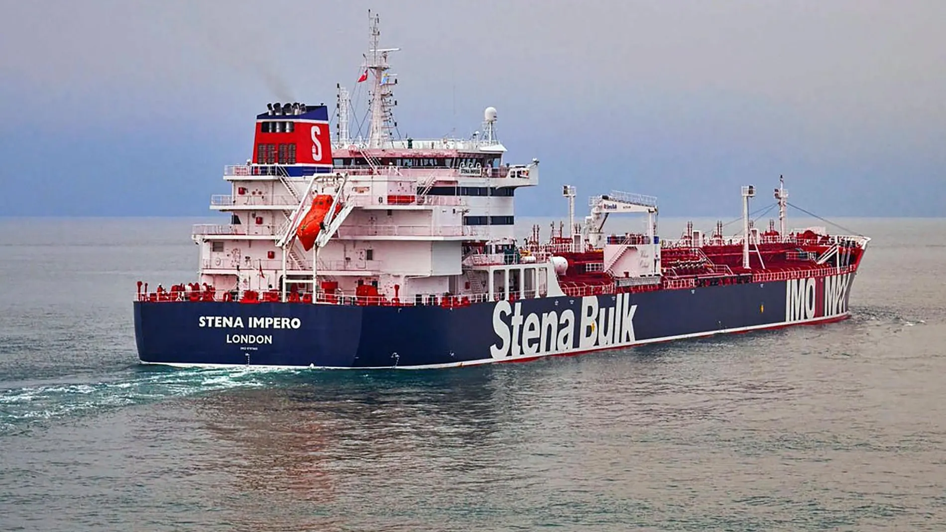 Imagen del Stena Impero, el buque británico capturado por Irán