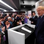 Johnson durante una rueda de prensa del Partido Conservador en Manchester / Ep