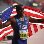  Coleman es el heredero de Bolt: gana la final de los 100 metros del Mundial con 9.76