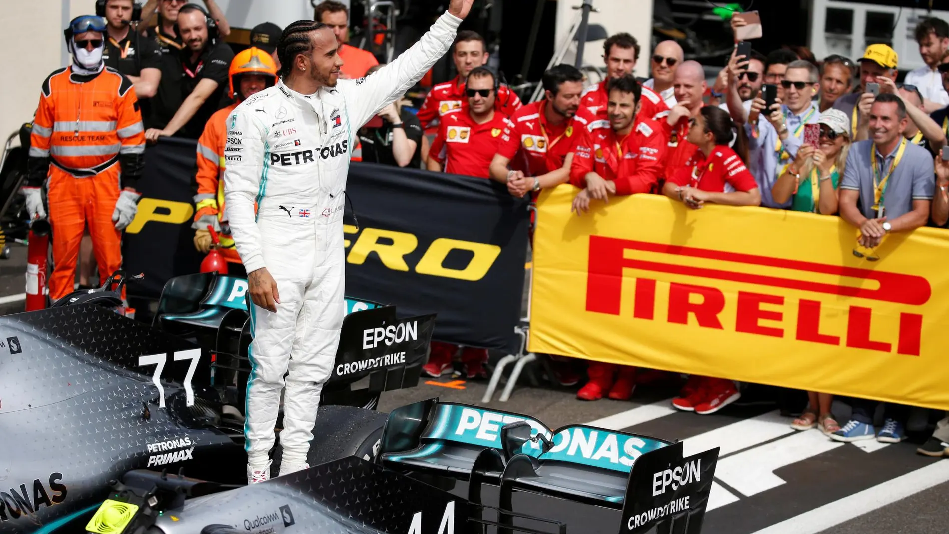 Fórmula 1: Hamilton gana en Francia