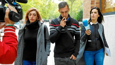 Pese a que había dudas de que acudiera a la citación judicial, Mario Tabanera se presentó en los juzgados de Alcorcón. Foto: Jesús G. Feria