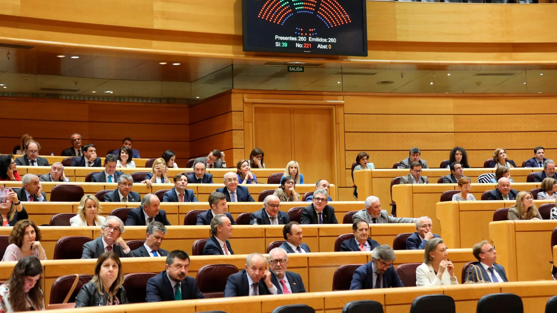 Pleno del Senado/Foto: Luis Díaz