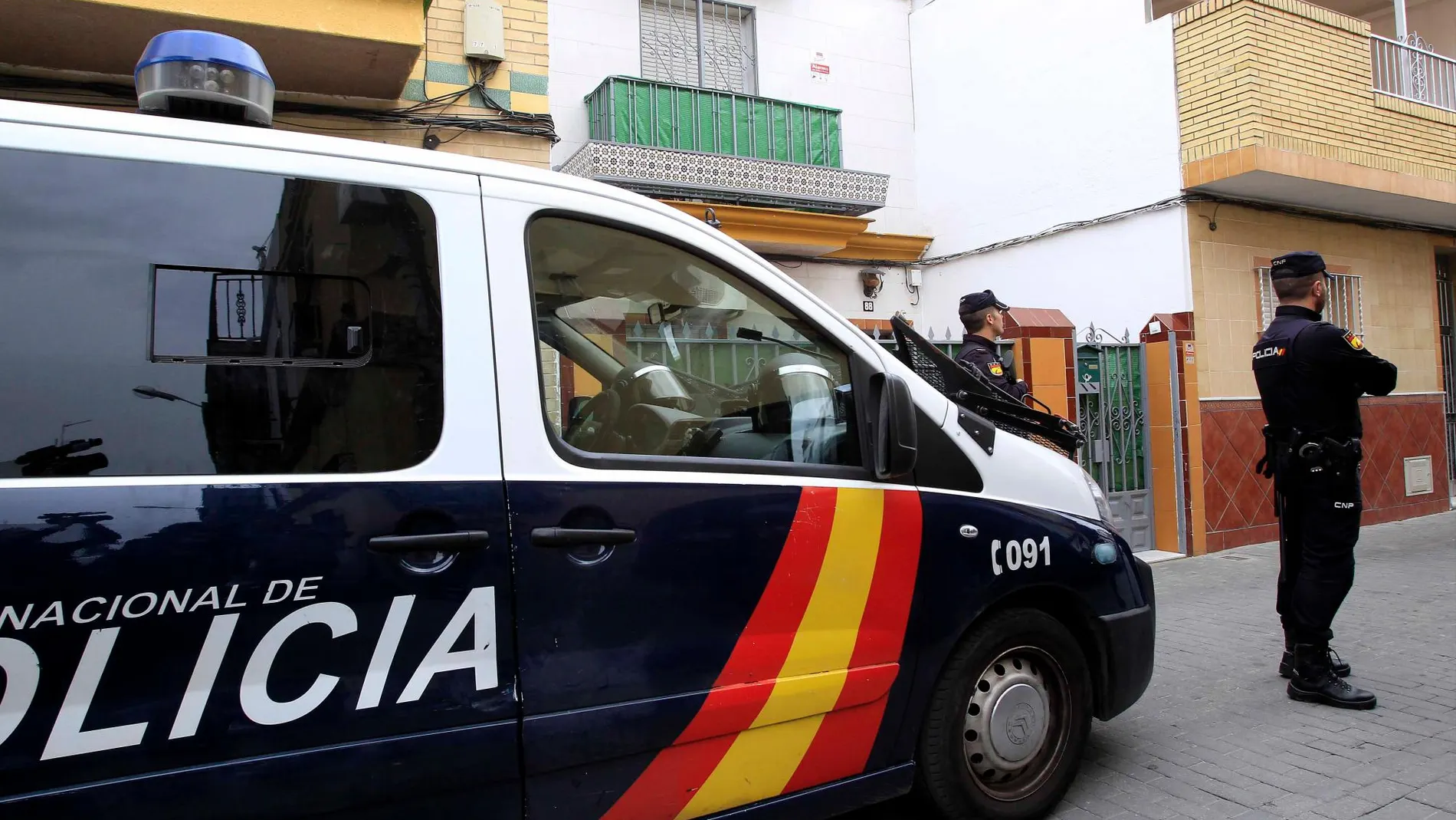 17-04-2019 Registro en la casa del yihadista detenido Foto: Manuel Olmedo