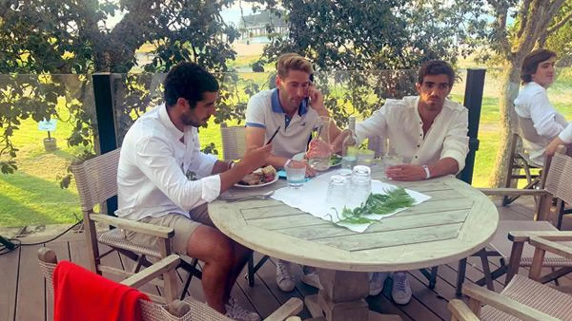Martín Sánchez Piñeiro, Álex Ruiz y Juan Lebrón