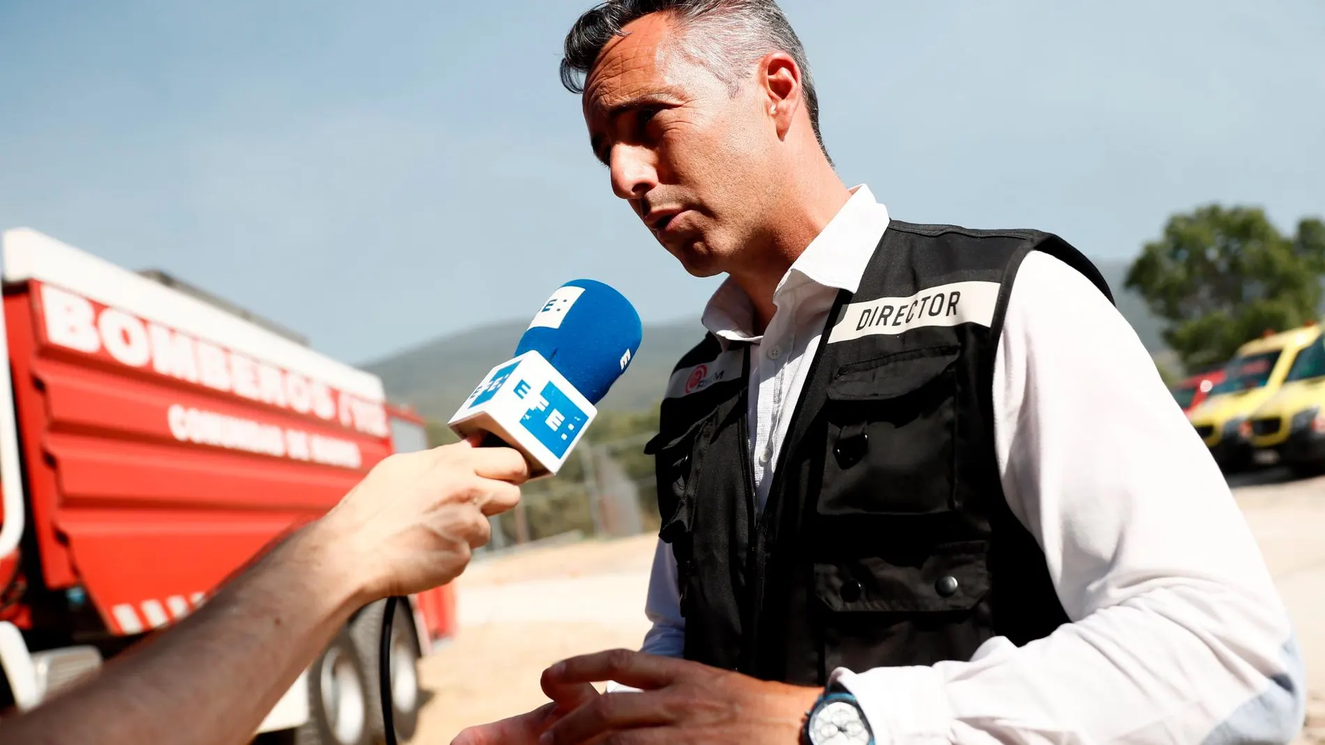 Carlos Novillo, director de la Agencia de Seguridad y Emergencias Madrid 112/ EFE