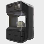 Esta impresora 3D se encuentra a mitad de camino entre los modelos de sobremesa y los industriales.